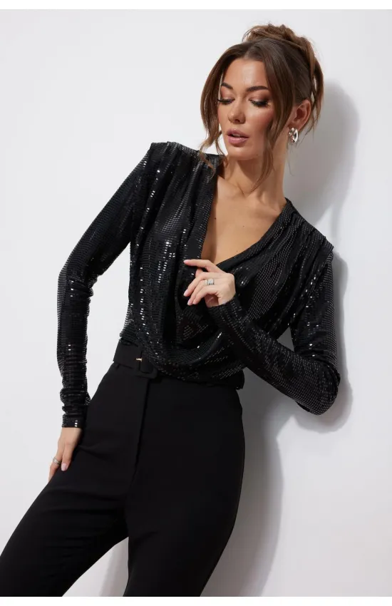 Блузка Люше 4251 черный