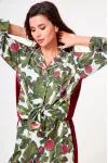 Пижама Anelli 1251 зеленый (листья)