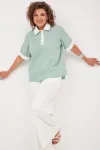 Блузка Begimoda 4126 шалфей