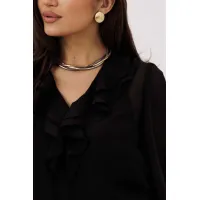 Блузка Mislana 1192 черный Блузка Mislana 1192 черный