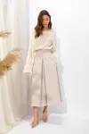 Юбка Люше 4363 песок