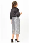 Юбка Andina City 1023 серый Юбка Andina City 1023 серый
