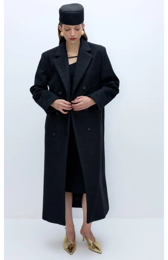Пальто Pirs 5657 черный