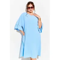 Платье Ива 1746 голубой Платье Ива 1746 голубой