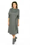 Платье Ольга Стиль С976 серо-зеленый Платье Ольга Стиль С976 серо-зеленый