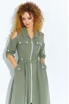 Платье Euromoda 690 хаки