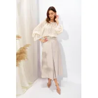 Блузка Люше 4324 молоко