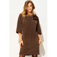 Платье Laikony L-904 шоколадный