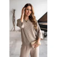 Блузка Nika.pl 0304401 Hajdan-44 Какао