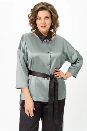 Блузка Andina City 5047 серый