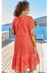 Платье Vittoria Queen 24553 * ярко-коралловый