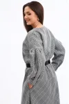 Платье Axxa 55227 серый Платье Axxa 55227 серый