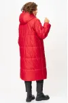 Пальто Andina City 7013 красный