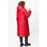 Пальто Andina City 7013 красный