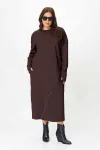 Платье Sova 11255 коричневый