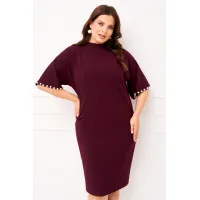 Платье Ива 1531 винный