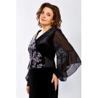 Платье Mira Fashion 5627 черный