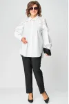 Блузка Eva Grant 7174-1 белый