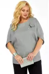 Блузка Элль-Стиль 2436а серый