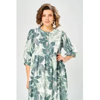 Платье Axxa 55234 оливковый