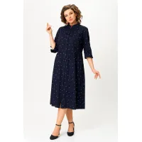 Платье Белэльстиль 811-233 темно-синий Платье Белэльстиль 811-233 темно-синий
