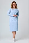 Платье Мишель Стиль 1088-1 голубой