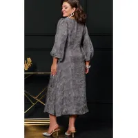 Платье Vittoria Queen 27103 меланж серый