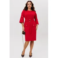 Платье Галеан Cтиль 998 красный