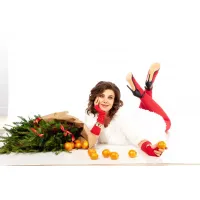 Платье Ольга Стиль Л435 белое молоко