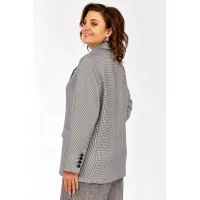 Пиджак Rishelie 1014 чёрный+белый