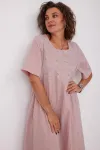 Платье Begimoda 1049 пыльная  роза