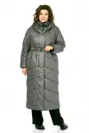 Пальто Диамант 2128 серый