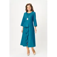 Платье Кокетка И К 1520 бирюза