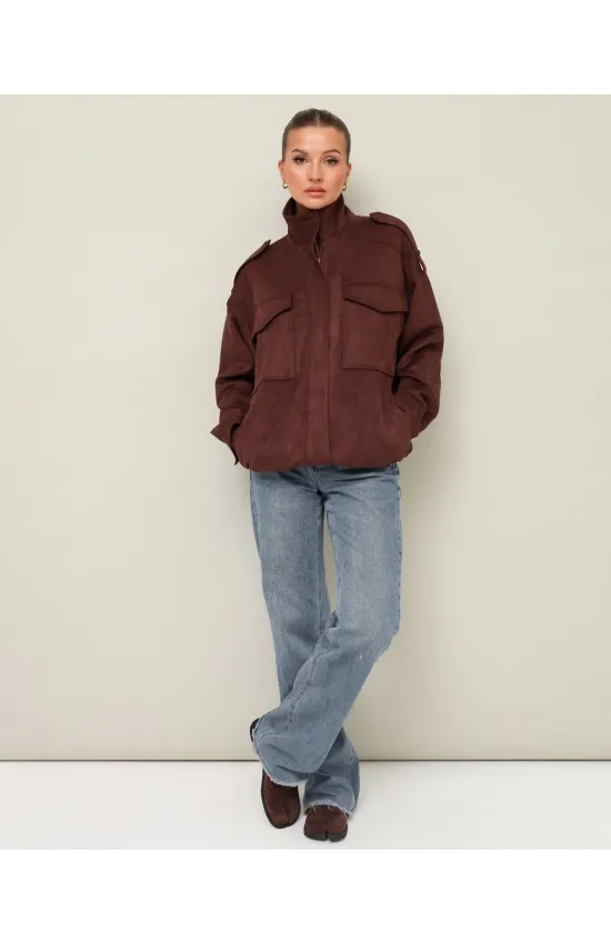 Куртка Pur Pur Горький шоколад 11-416