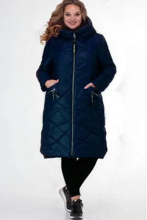 Пальто Tricotex Style 3420 синий