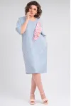 Платье Lady Secret 3731 серо-голубой оттенок