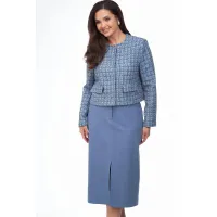 Юбка Такка Плюс 25-259 джинс