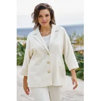 Пиджак Vittoria Queen 27923ж экрю