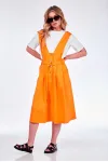 Платье Такка Плюс 24-223 оранжевый