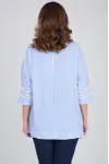 Блузка Modema 767-2 голубая полоска