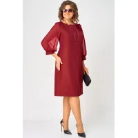Платье Eva Grant 7310D красный