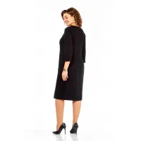 Платье Ольга Стиль С978 черный