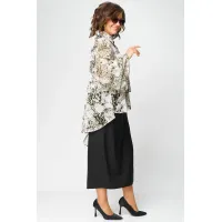 Блузка Eva Grant 7221 олива