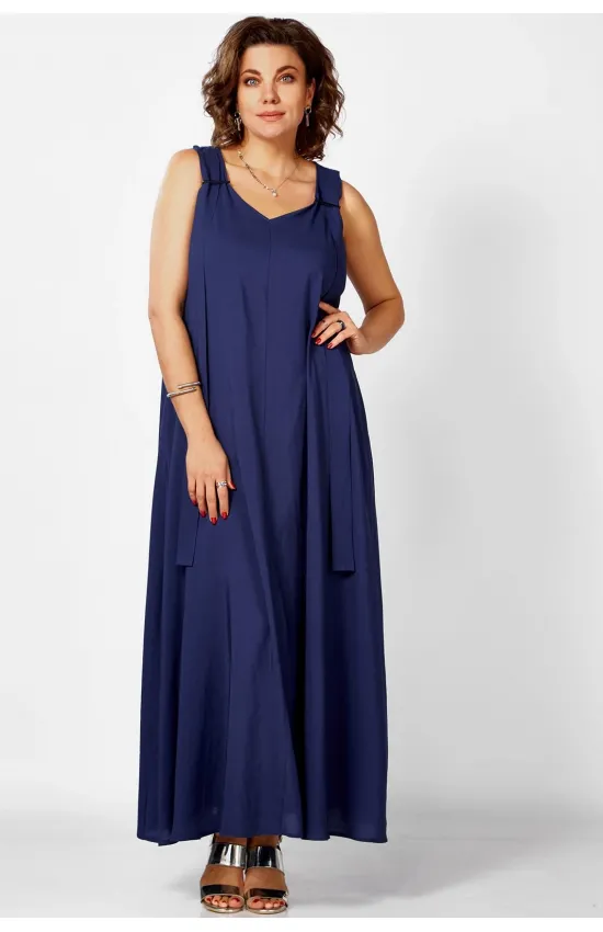 Платье Begimoda 1053 синий