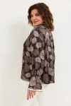 Блузка Begimoda 4140 шоколад Блузка Begimoda 4140 шоколад