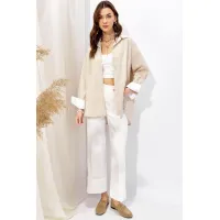 Блузка Люше 4352 бежевый