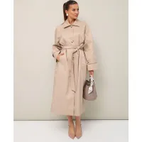 Плащ Pur Pur 11-413 Светло-бежевый