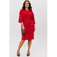 Платье Галеан Cтиль 998 красный