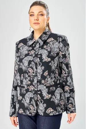 Пиджак Bonna Image 1026-1 синий