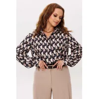 Блузка Mislana 1257 бежевый Блузка Mislana 1257 бежевый